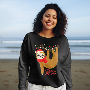 Merry Christmas Sloth Holidays T-Shirt