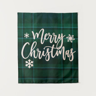 Merry Christmas Small Tapestry