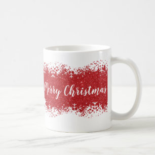 Merry Christmas snow Coffee Mug