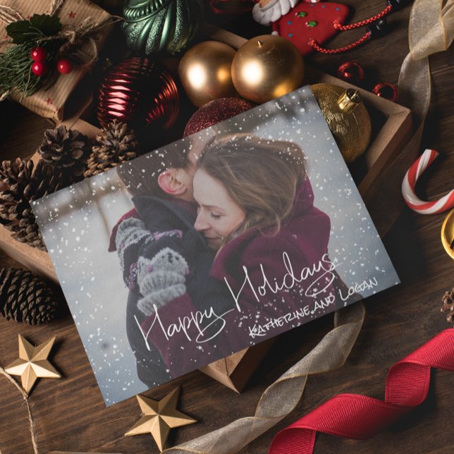 Merry Christmas Snow Overlay Frame Photo template (Creator Uploaded)