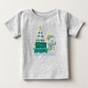 Merry Christmas Snow T-shirt