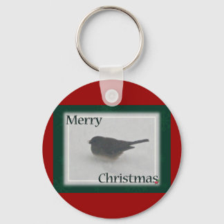 Merry Christmas Snowbird Coordinating Items Key Ring