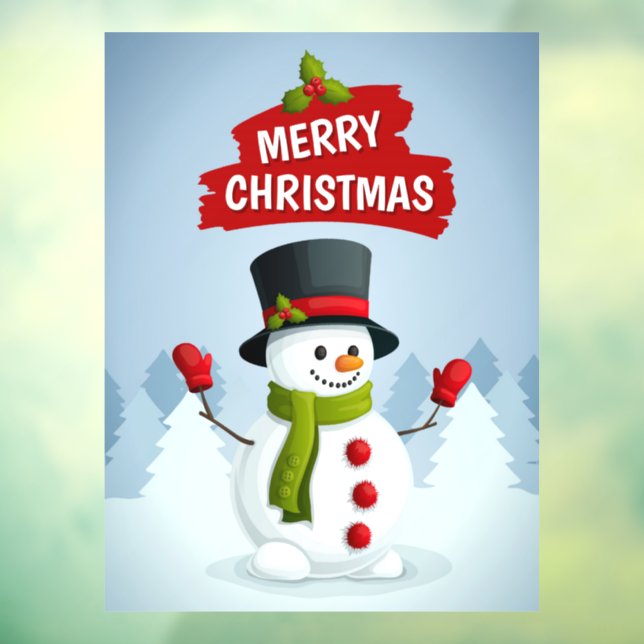 Merry Christmas Snowman (Sheet 3)