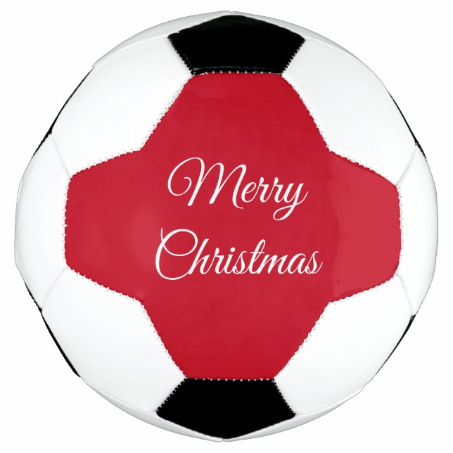 Merry Christmas Soccer Ball (Front)