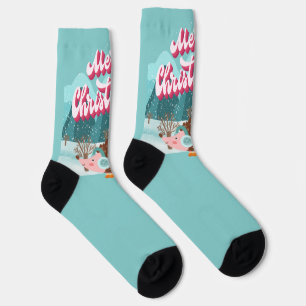 Merry Christmas Socks