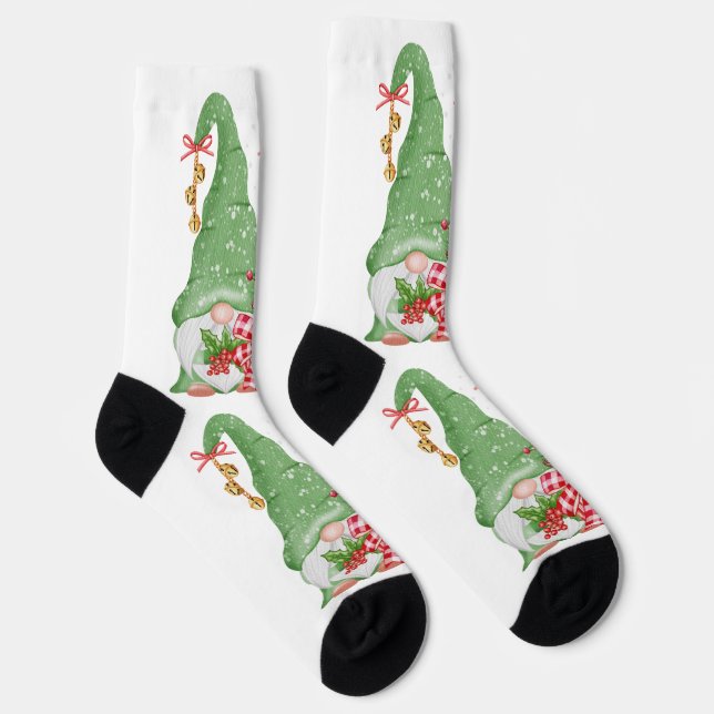 Merry Christmas Socks (Right)