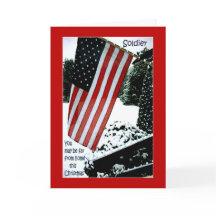 Merry Christmas Soldier Card