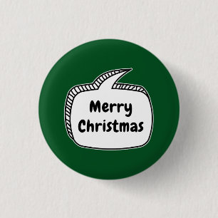 Merry Christmas Speech Bubble Button