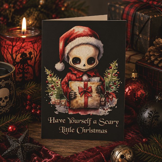 Merry Christmas Spooky Gothic Card (Creator Uploaded)
