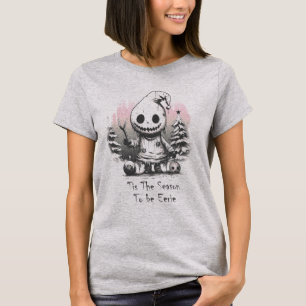 Merry Christmas Spooky Gothic Ghost T-Shirt