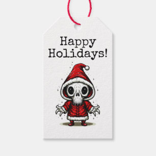 Merry Christmas Spooky Occult Cthulhu Gift Tags