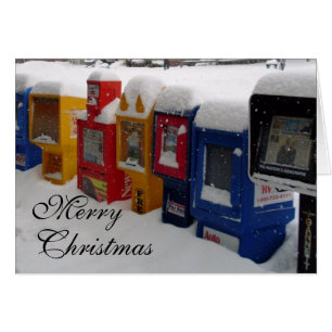 MERRY CHRISTMAS, SPREAD THE NEWS card