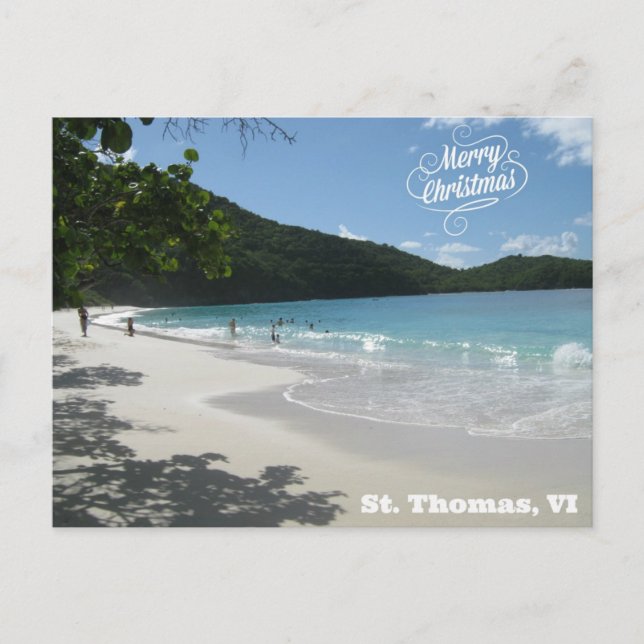 Merry Christmas - St. Thomas VI Holiday Postcard (Front)