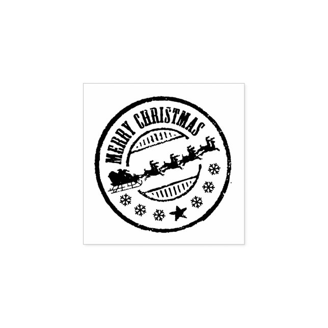 Merry Christmas Stamp (Imprint)