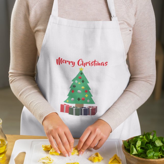 Merry Christmas Standard Apron (Creator Uploaded)