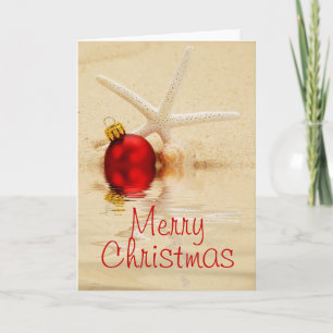 Merry Christmas Starfish Card