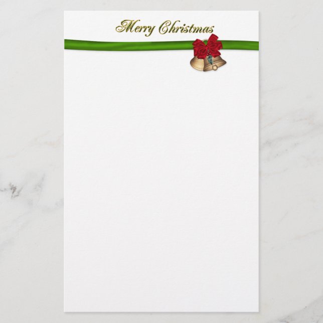Merry Christmas Stationery (Front)