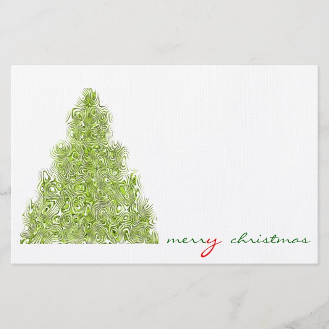 merry christmas stationery (Front)