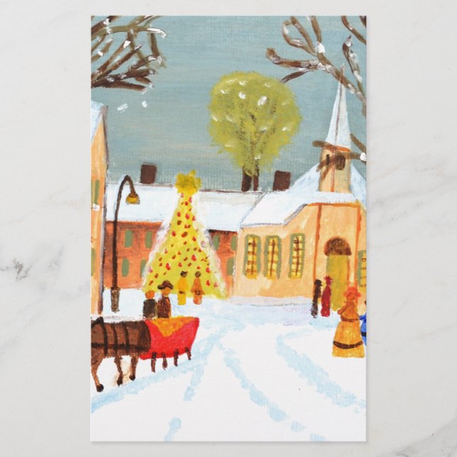 Merry Christmas Stationery (Front)