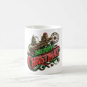 Merry Christmas steampunk Coffee Mug