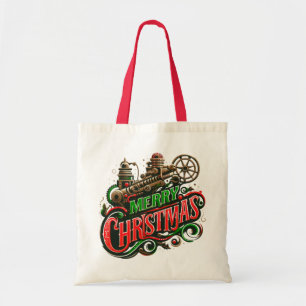 Merry Christmas steampunk Tote Bag