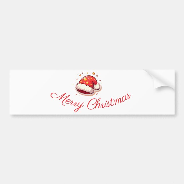 Merry Christmas Sticker  (Front)
