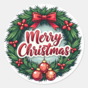 Merry Christmas Sticker