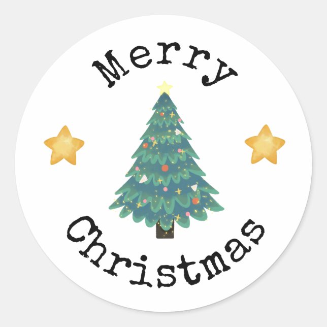Merry Christmas stickers (Front)