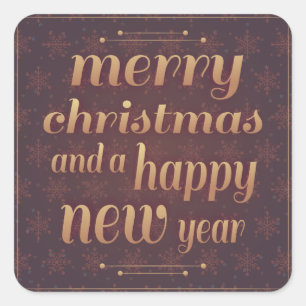 merry christmas stickers