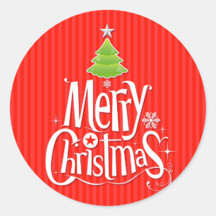 Merry Christmas Stickers