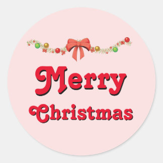 Merry Christmas Stickers
