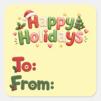 Merry Christmas stickers 