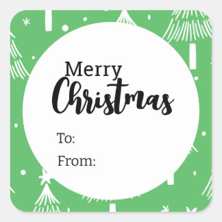 Merry Christmas Stickers