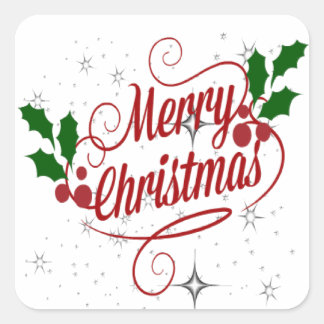Merry Christmas Stickers