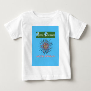 Merry Christmas Sunshine Holiday.png Baby T-Shirt