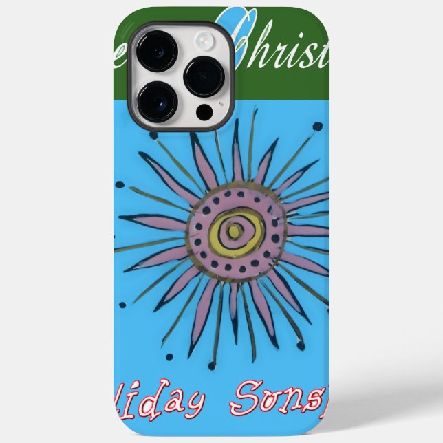 Merry Christmas Sunshine Holiday.png Case-Mate iPhone Case (Back)