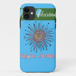 Merry Christmas Sunshine Holiday.png iPhone 11 Case