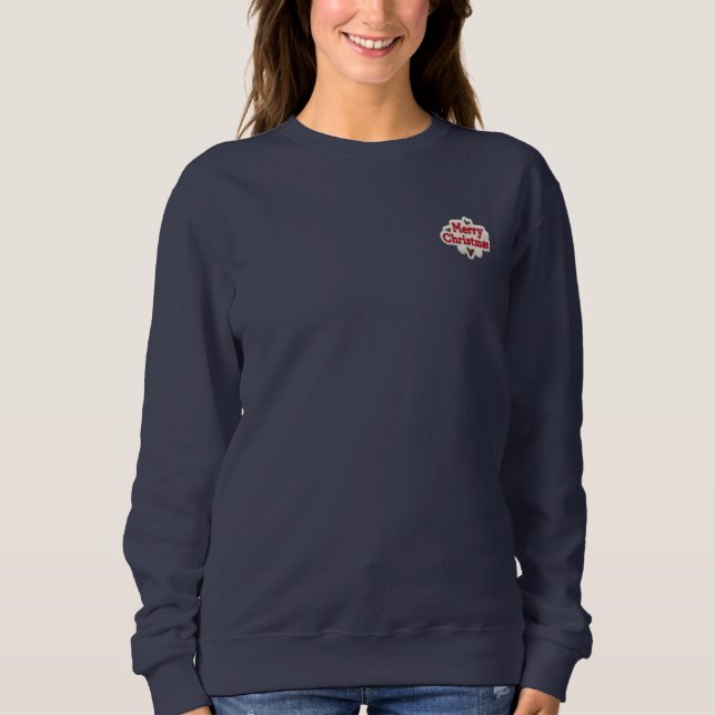 merry christmas sweatshirt (Front)