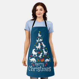 Merry Christmas T Rex Kids Boys Funny Christmas Apron