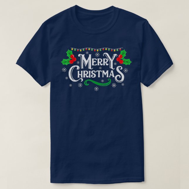 Merry Christmas  T-Shirt (Design Front)