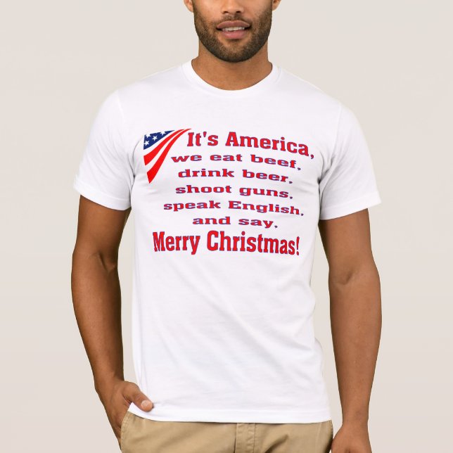 Merry Christmas T-Shirt (Front)