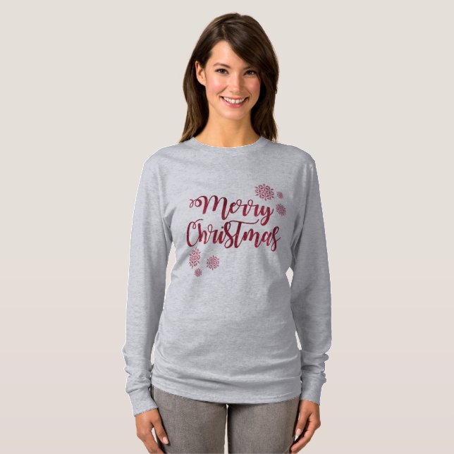Merry Christmas T-Shirt (Front Full)