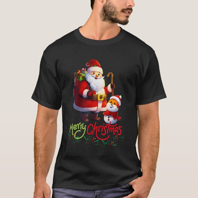 Merry Christmas T Shirt (Front)