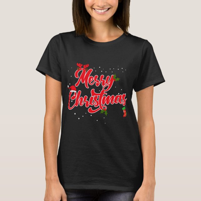 Merry Christmas T-Shirt (Front)