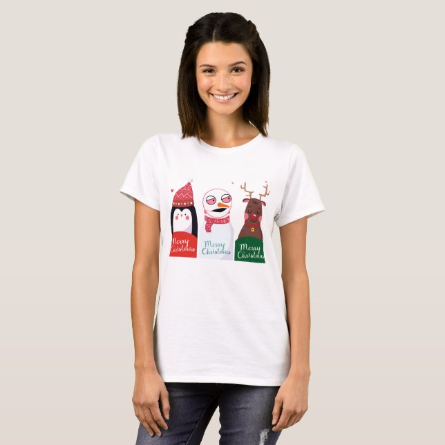 Merry christmas T-Shirt (Front Full)