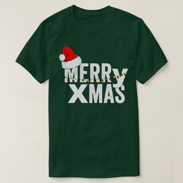 Merry Christmas T-Shirt (Design Front)