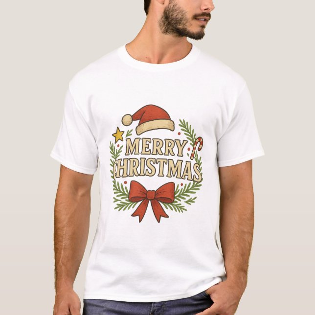 Merry Christmas T-Shirt (Front)