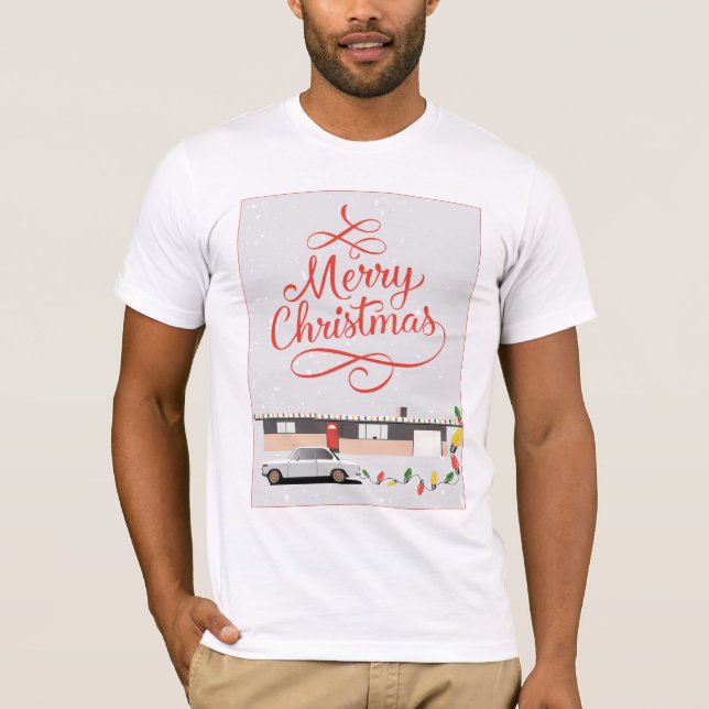 Merry Christmas T-Shirt BMW 2002 (Front)