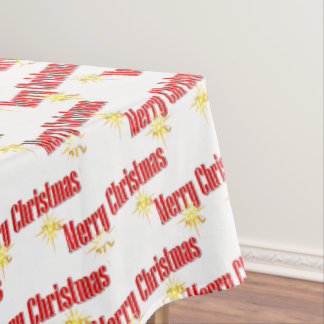 Merry Christmas Tablecloth 