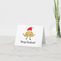 Merry Christmas Taco Card